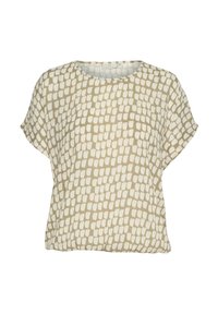 KALOKIA - Pluus - chinchilla chalk graphic print