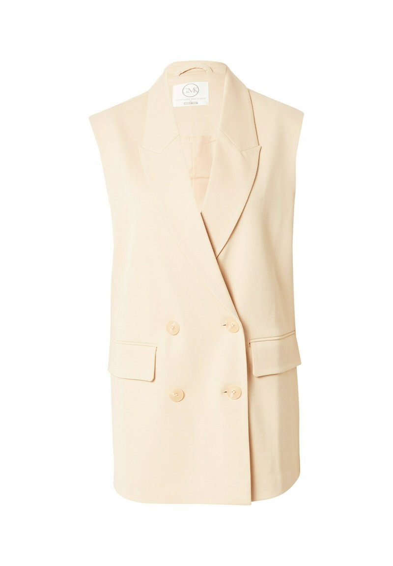 Damen Leichte Jacken | Guido Maria Kretschmer Collection KYLIE Weste hellbeige/beige - GI63797 Damen Leichte Jacken | Guido Maria Kretschmer Collection KYLIE Weste hellbeige/beige - GI63797