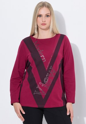Longsleeve - burgundy