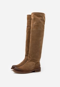 Felmini Overknees - taupe