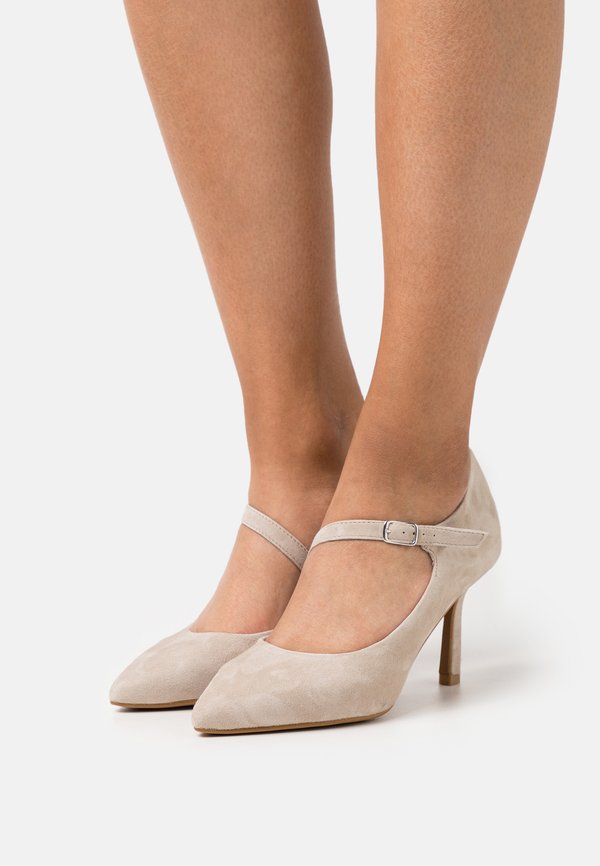 High Heel Pumps - ivory