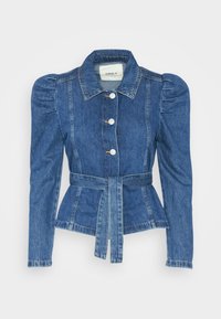 ONLJULES BELT JACKET - Farkkutakki - medium blue