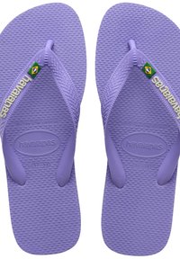 Havaianas BRASIL LOGO UNISEX - Sandálias em T - purple paisley