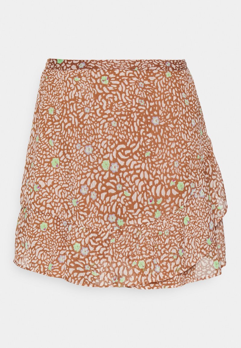 Vero Moda A-lijn rok bruin Vero Moda A-lijn rok bruin