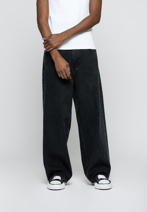 LOOSE BAGGY - Jeans baggy - black washed