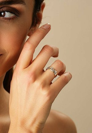 CHRIST Ring - bicolor