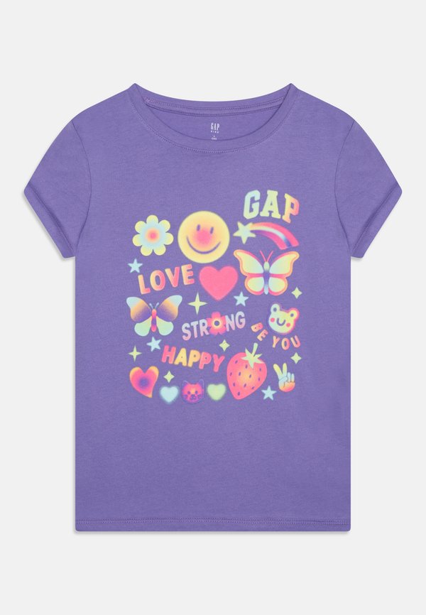 GRAPHIC GIRLS 2 PACK - Print T-shirt - wisteria blossom4