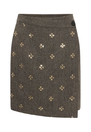 Saint Tropez, TERENCIANASZ SKIRT - Jupe portefeuille - frost gray