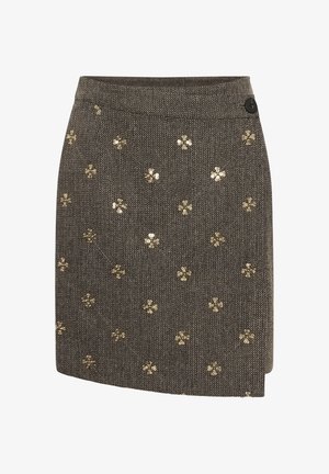 Saint Tropez, TERENCIANASZ SKIRT - Jupe portefeuille - frost gray