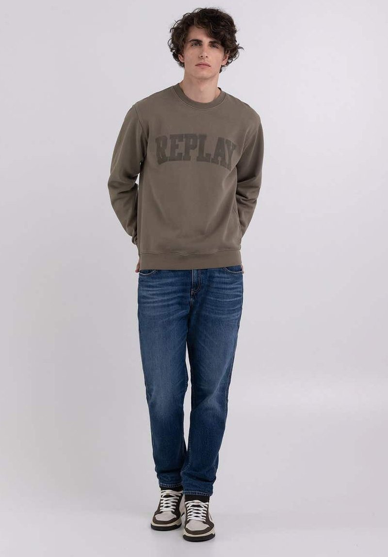 Replay Sweater wintergroen