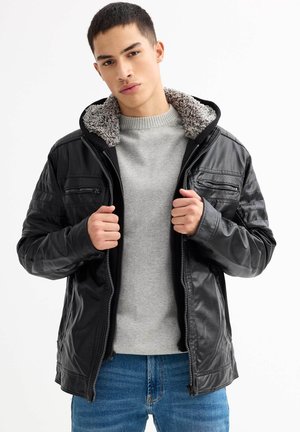 CAZADORA EFECTO PIEL CA - Chaqueta de invierno