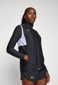 Under Armour TRACK JACKET - Jakna za treniranje - black/celeste