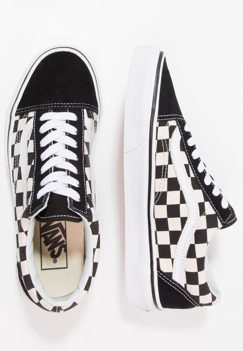 UA OLD SKOOL - laag - black/white/zwart - Zalando.nl