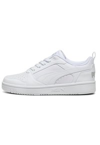 Puma - REBOUND - Športni copati - white-cool light gray Miniaturna slika 1