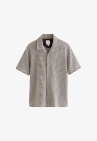 Selezionato, neutral brown stripe