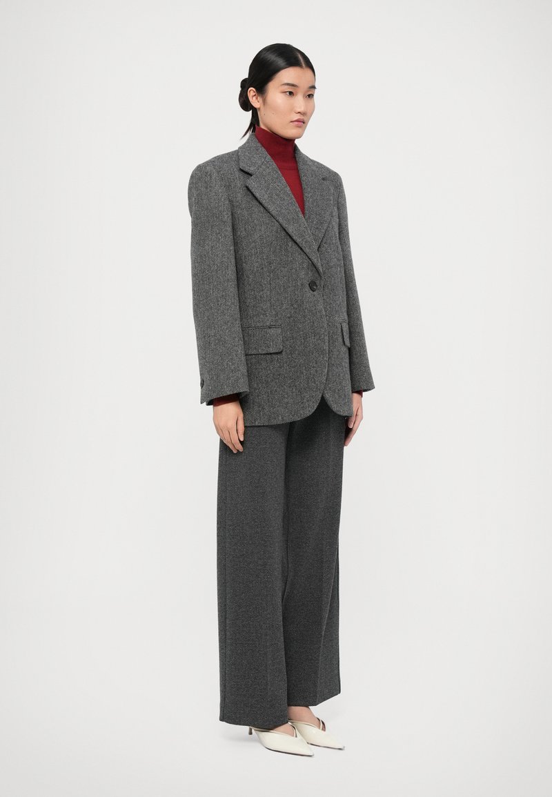 Veste Blazer St John Sport By Marie - Gris - Taille M - Très Bon état - Léger Et Polyvalent