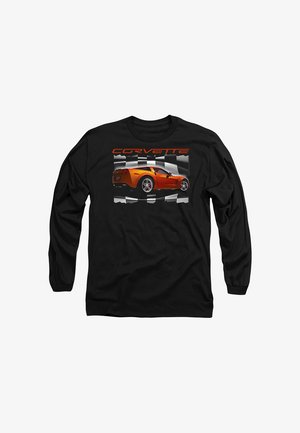 GM General Motors, CHEVROLET ORANGE Z06 VETTE - Long sleeved top - black