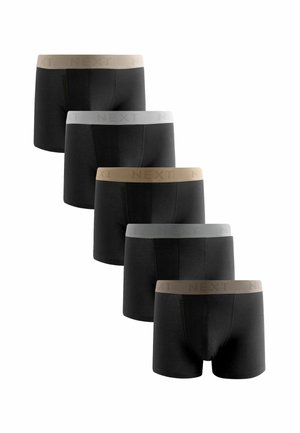 5 PACK - Úzké boxerky - black neutral waistband