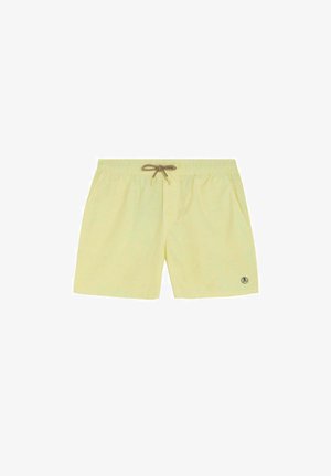 Scalpers SCALPERS OXFORD STRIPES SWIMSUIT - Bañador corto - yellow