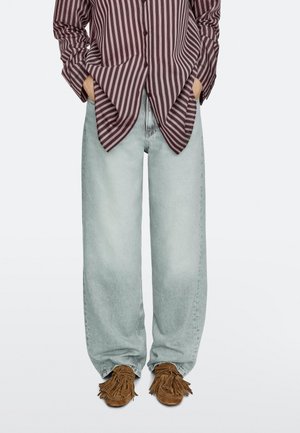 Massimo Dutti SPLIT  WITH FRINGING AND TASSELS  - Slipper - brown