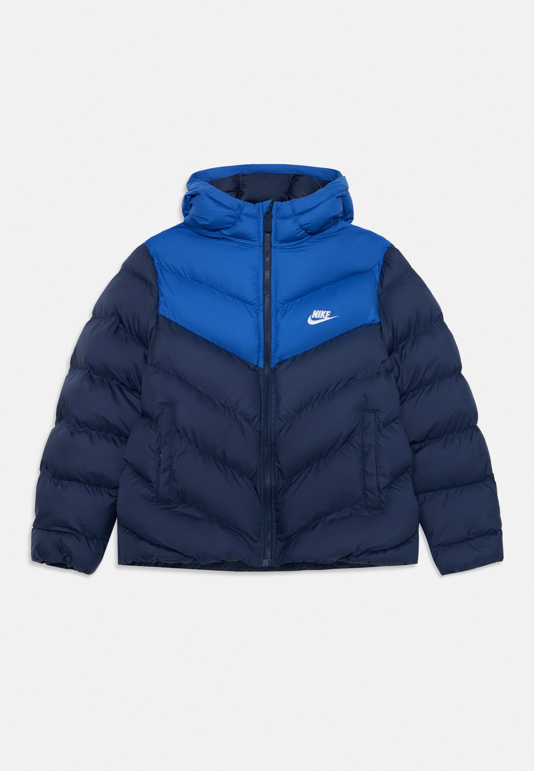 Capuz Casaco Nike Acolchoado Casaco Preto Impermeavel Jaqueta