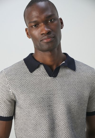 ASPESI Poloshirt - navy/white