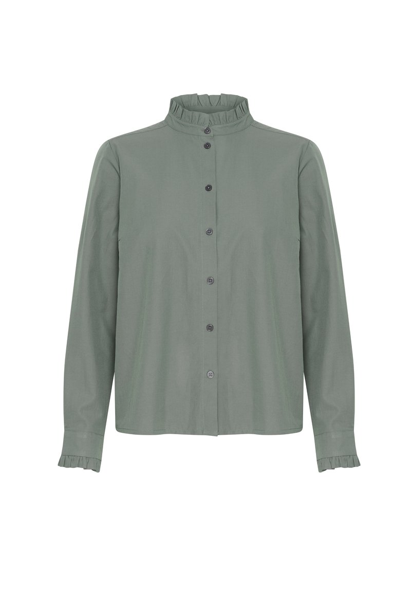 Kaffe Overhemdblouse groen Kaffe Overhemdblouse groen