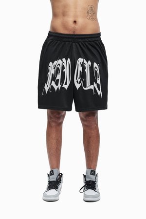KING UNISEX - Shorts - black