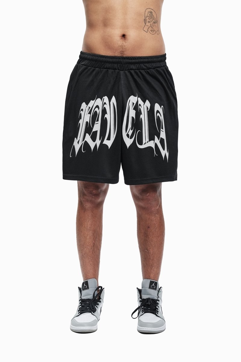 FAVELA KING UNISEX - Shorts - black