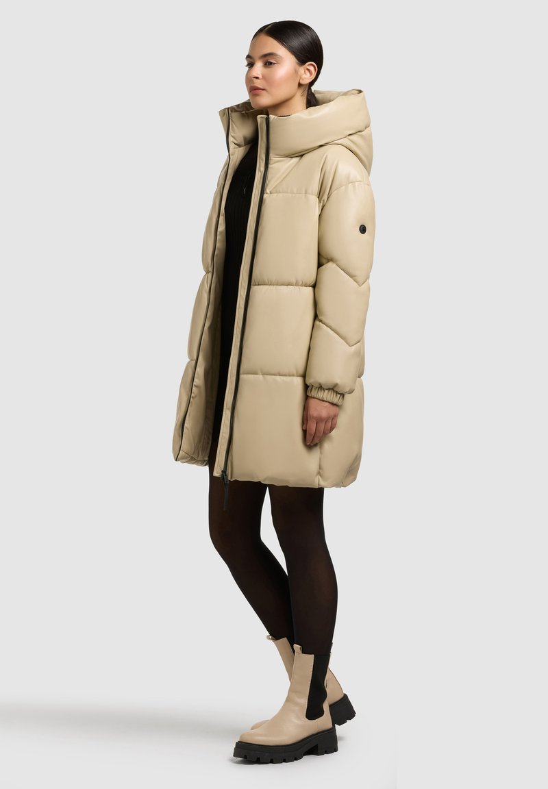 khujo Wintermantel beige