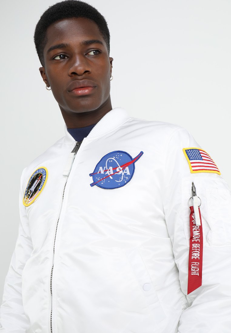 nasa bomber white