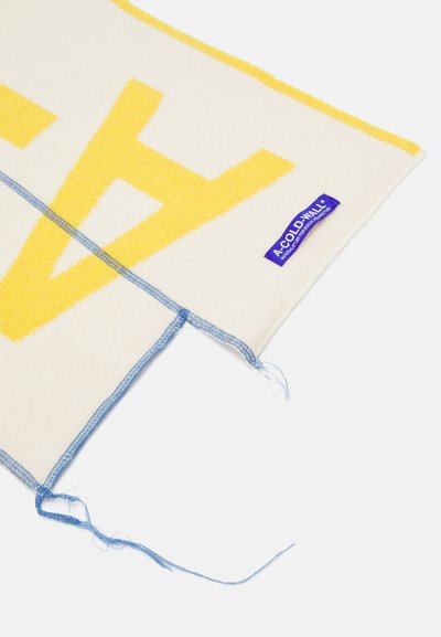 A-COLD-WALL* FRACTURE SCARF UNISEX - Sall - yellow amber