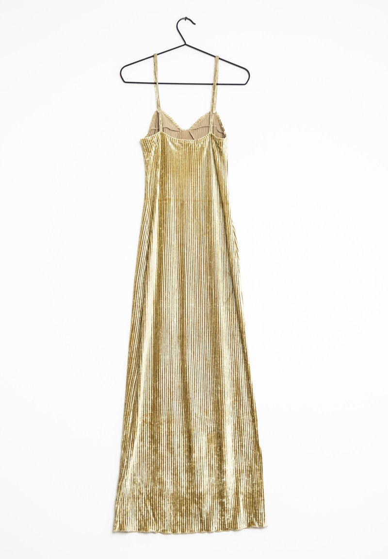 knee length dresses for ladies Boden Women's Gold Metallic Shift Dress