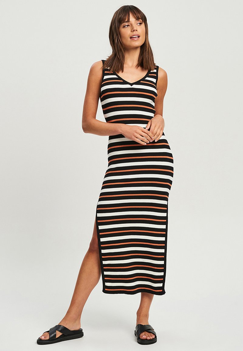 strapless open back dress Adele Summer Tie Dye A Line Dress main image 0