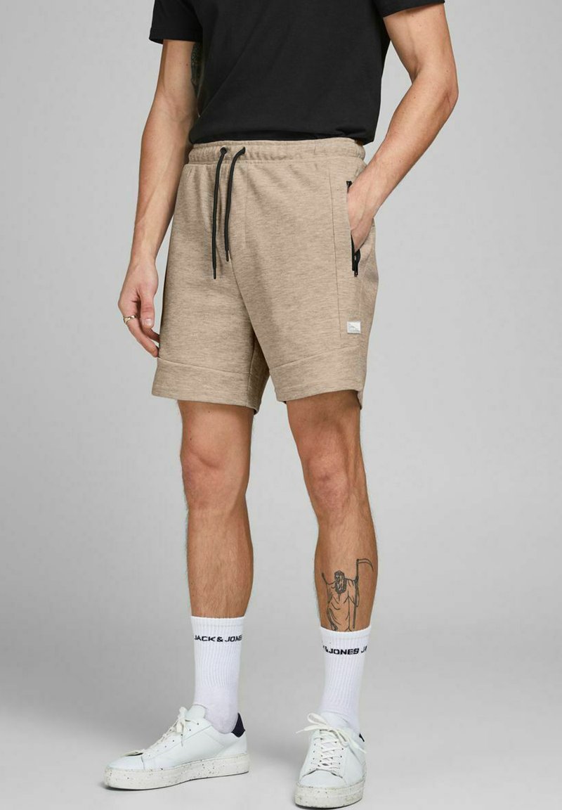 Jack & Jones STAIR  - Pantaloni sportivi - oxford tan