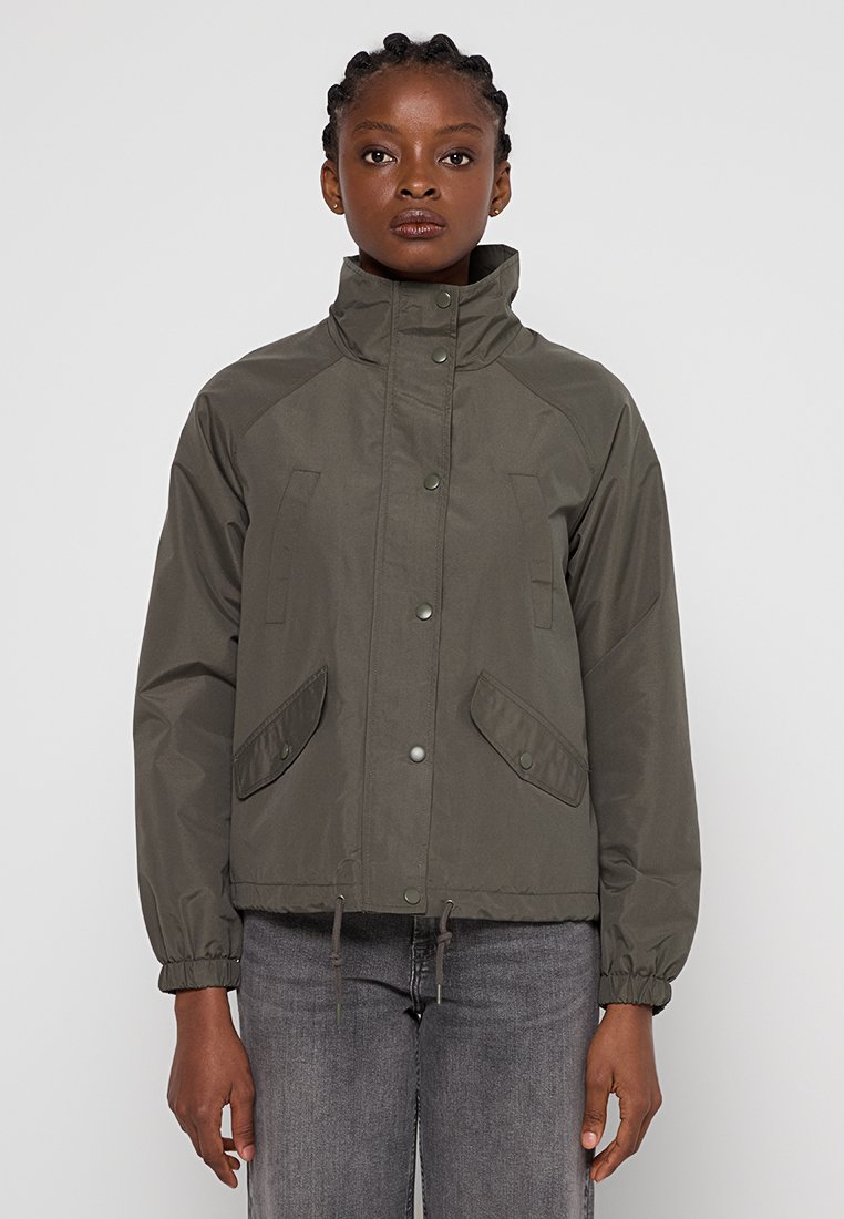 Vero Moda Lichte jas grijs