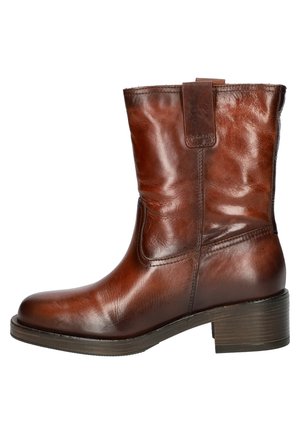 Korte laarzen - cognac