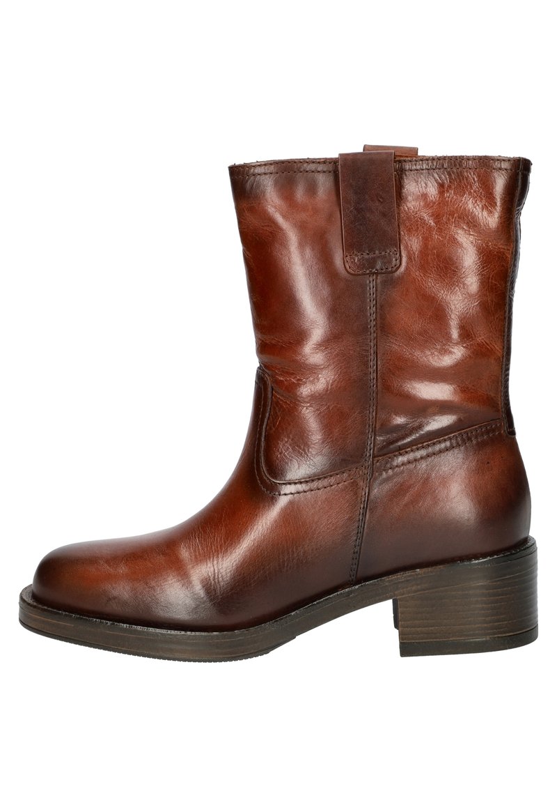 Nelson Korte laarzen - cognac