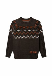 Pepe Jeans LENNON - Jersey punto - stowe/marrón - Zalando.es