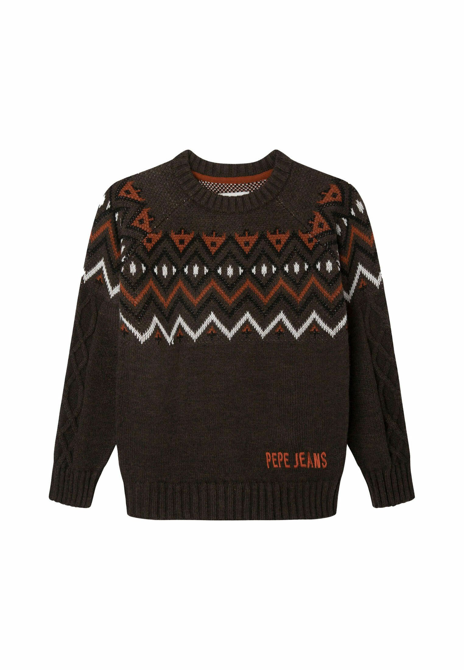 Pepe Jeans LENNON - Jersey punto - stowe/marrón - Zalando.es