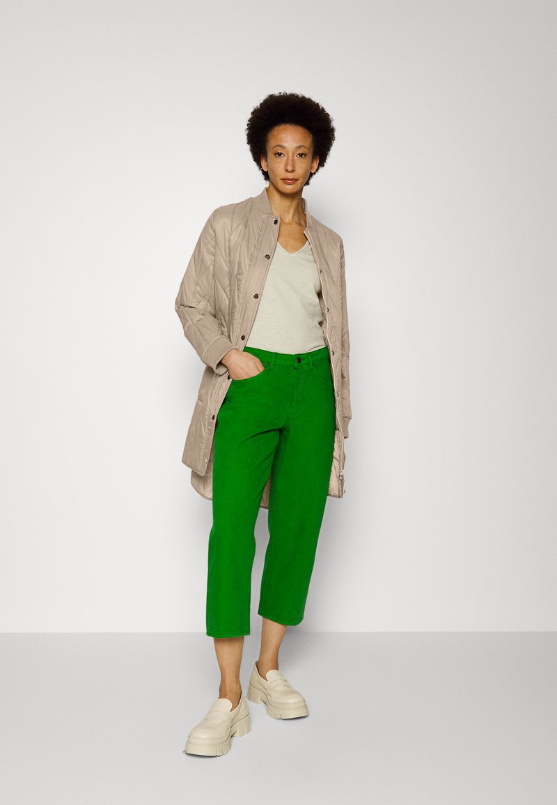 Damen Leichte Jacken | Saint Tropez KINGA LONG JACKET Bomberjacke fungi/taupe - JK11193 Damen Leichte Jacken | Saint Tropez KINGA LONG JACKET Bomberjacke fungi/taupe - JK11193