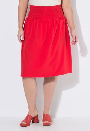 MIAMODA A-snit nederdel - neon red