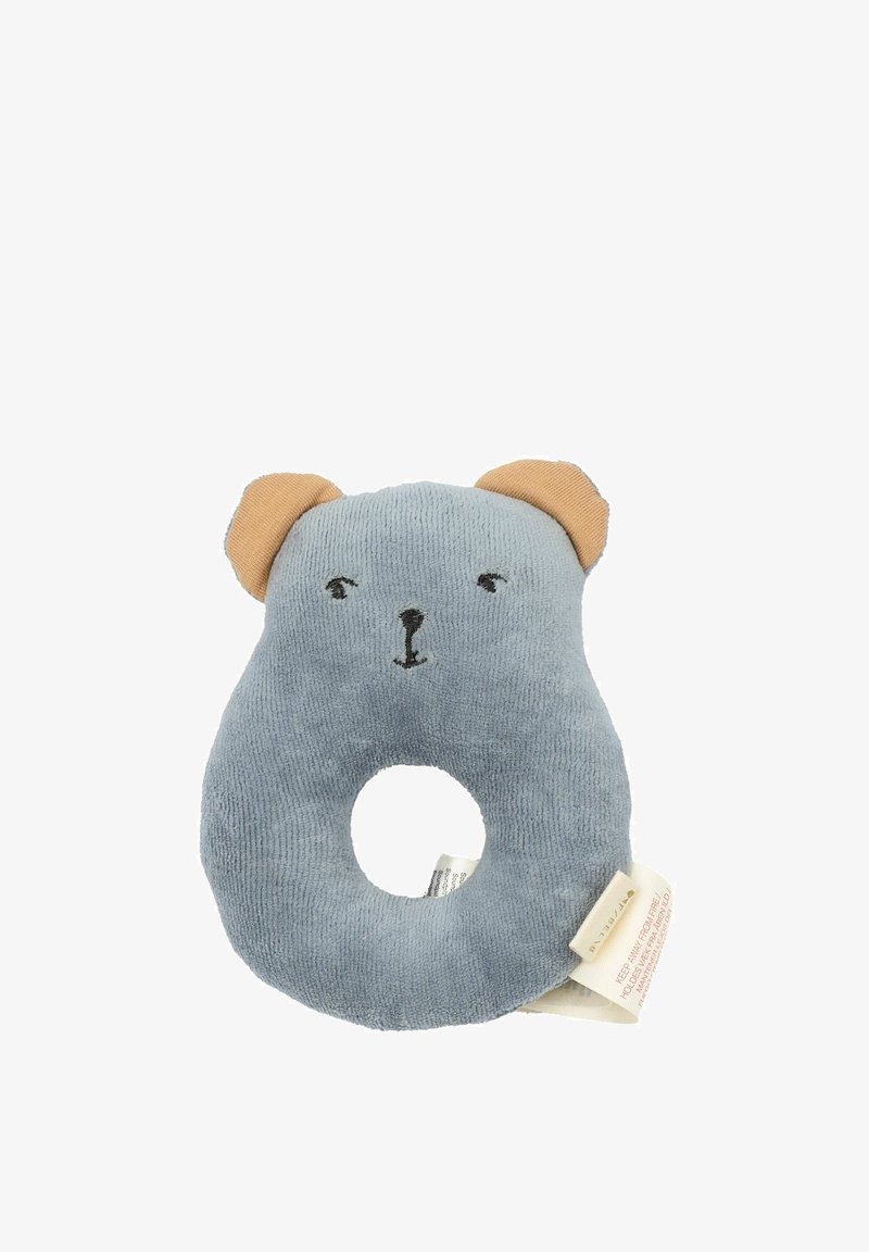Fabelab RATTLE - BEAR - Peluche - slate