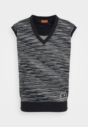VEST - Džemper - black/white
