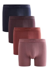 Niewybrane, navy/burgundy cotton modal