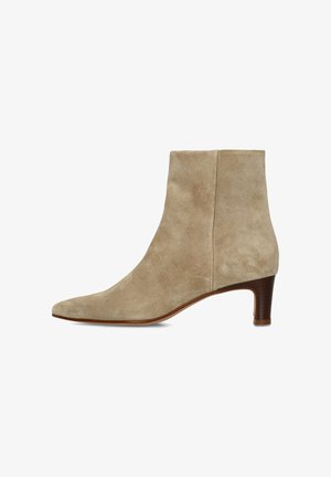 Manfield MIT ABSATZ - Lage laarzen - beige