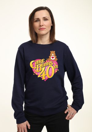 CARE BEARS 40TH ANNIVERSARY TENDERHEART - Sweatshirt - navy blue