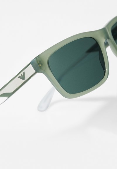 Emporio Armani Ochelari de soare - shiny opaline green/dark green