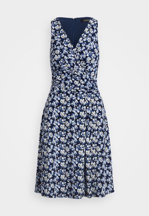 Robe en jersey - mottled royal blue