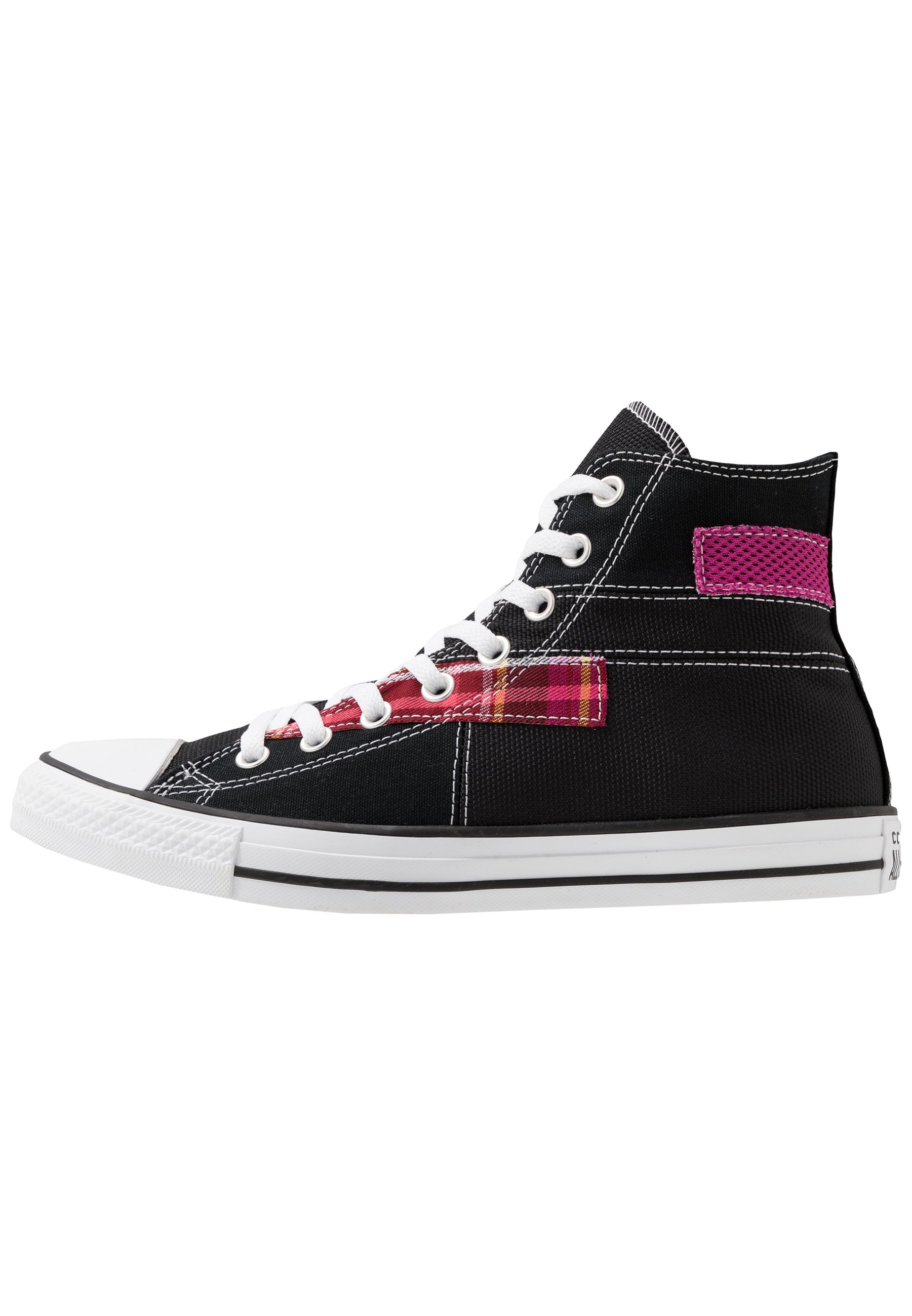 converse rose pale montante
